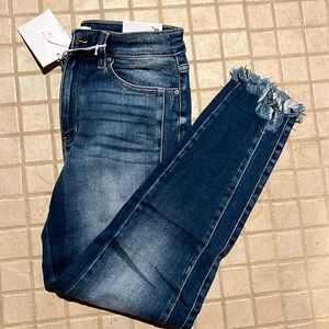 KanCan High Rise Ankle Skinny Jeans